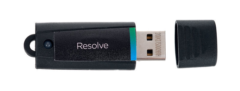 davinci resolve studio license dongle to connect