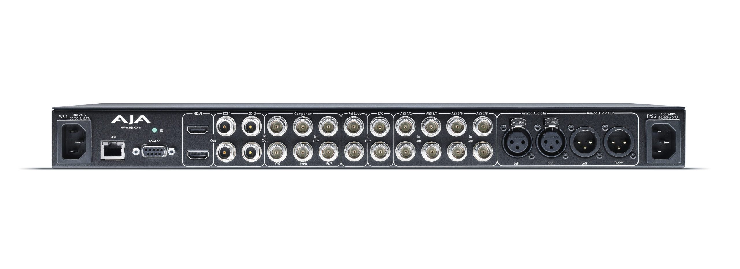 19” 1RU Kipro, 8 Channel AES in/out, dual Kistor slots, Dual PSU - Image 3