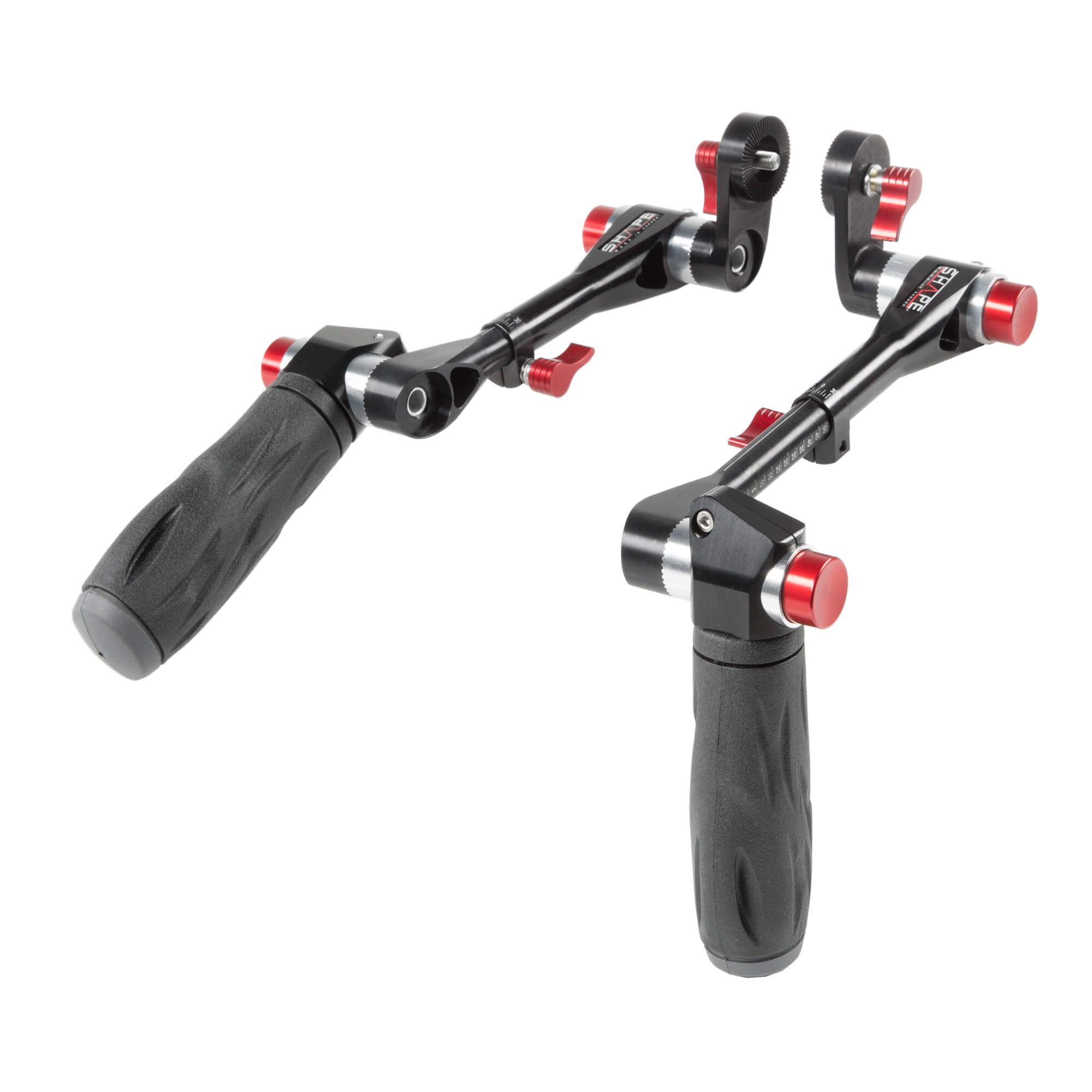 8000 v-lock quick release baseplate (BP0008), tripod plate and Telescopic ARRI rosettes handles - Image 11