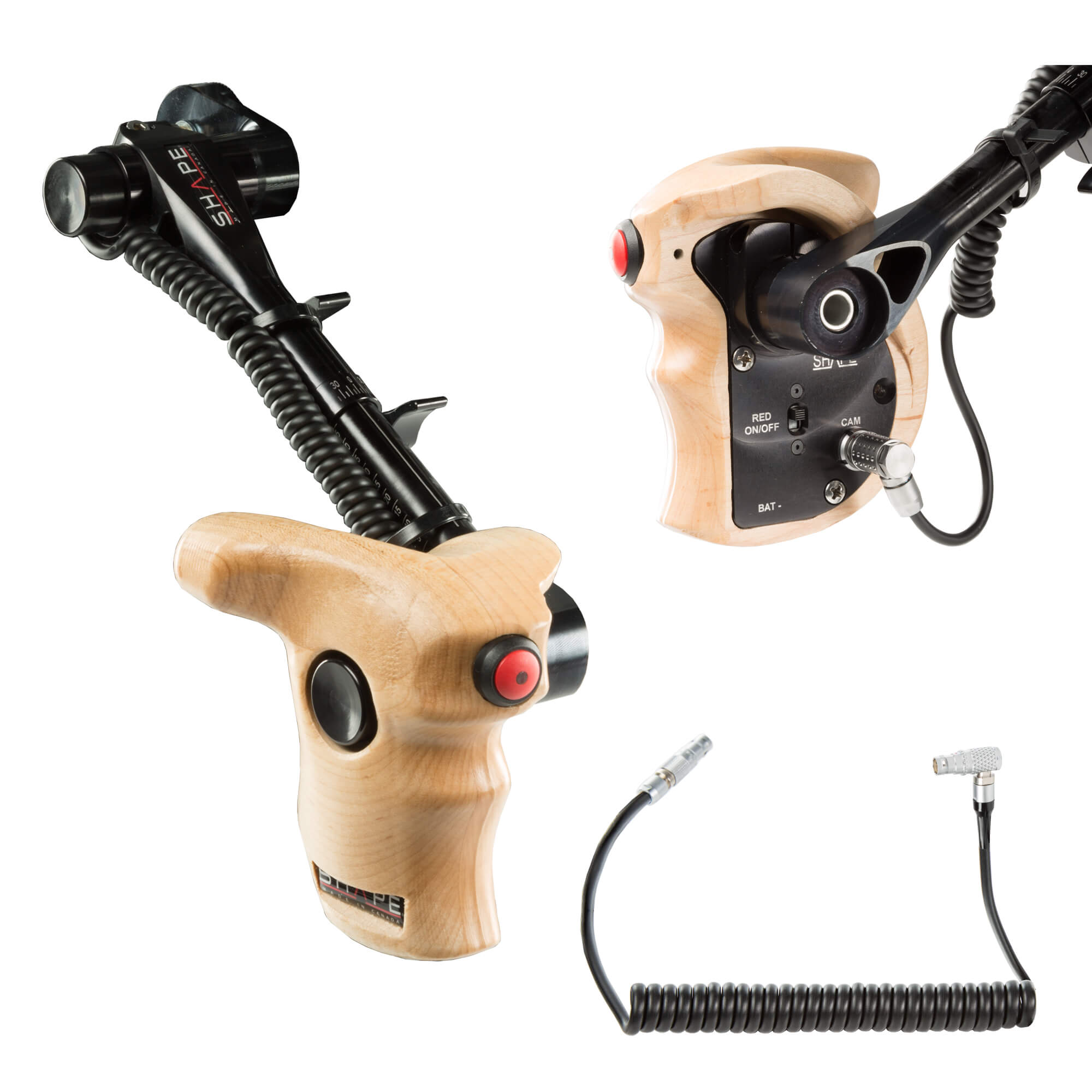 Arri camera stop & start grip telescopic Arri rosette