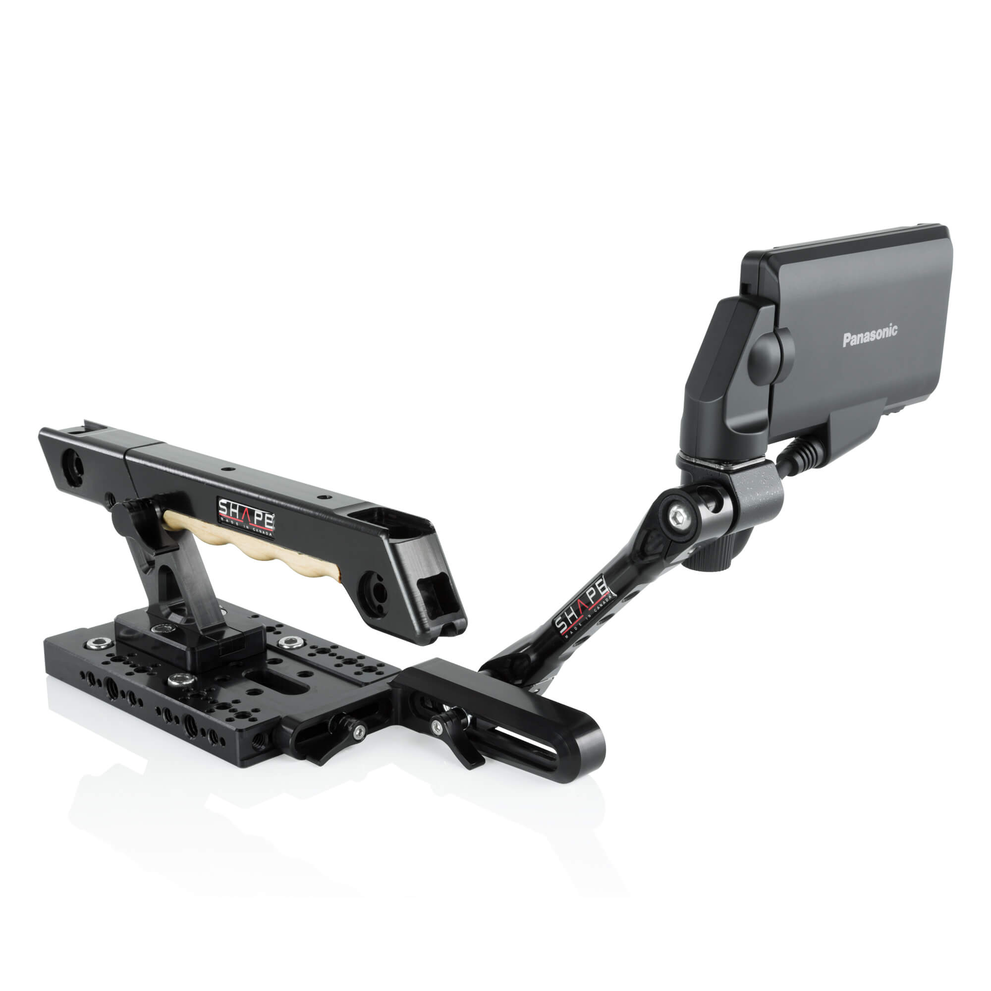 Panasonic Au-Eva1 handle EVF mount