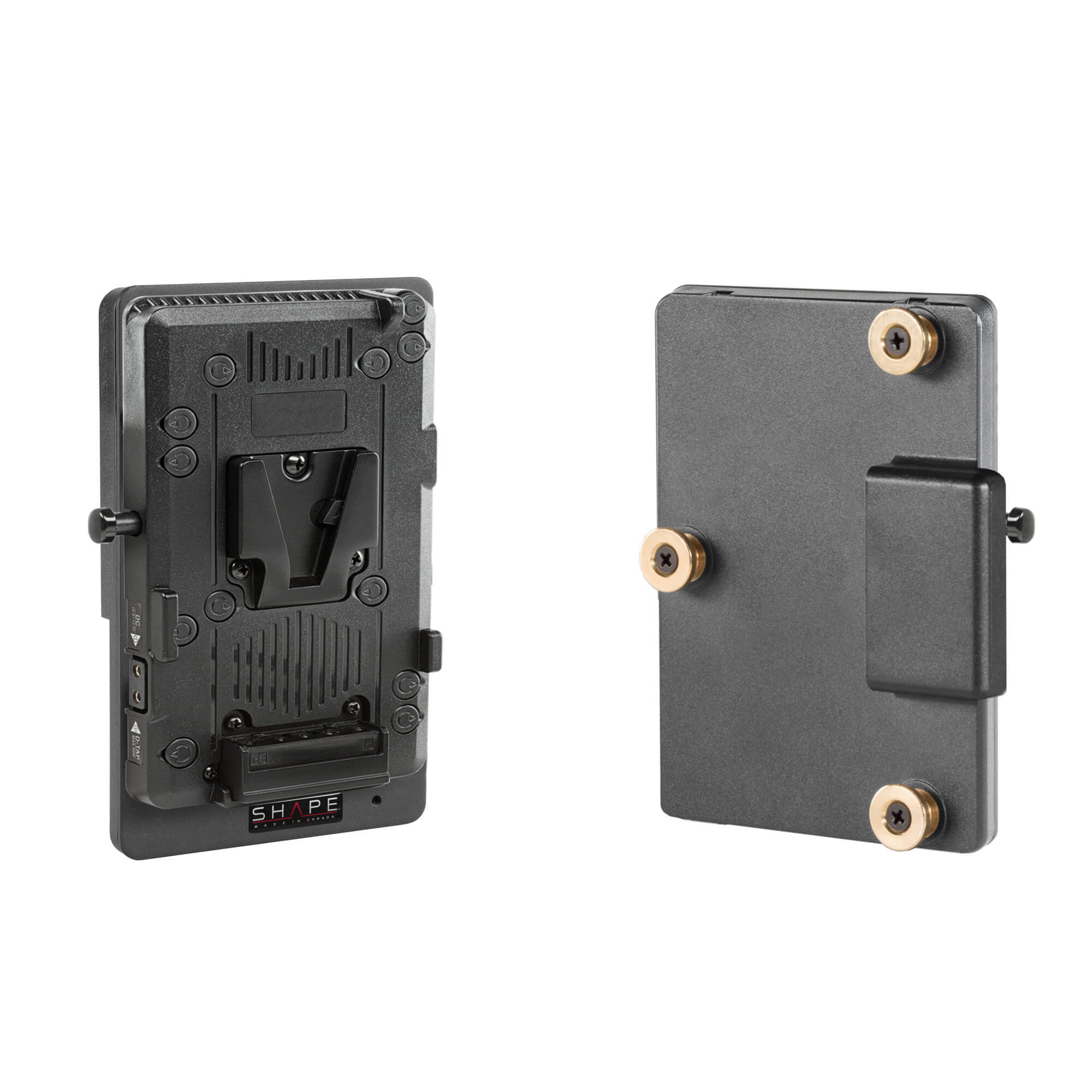 SHAPE V-mount to gold mount regulated battery converter
