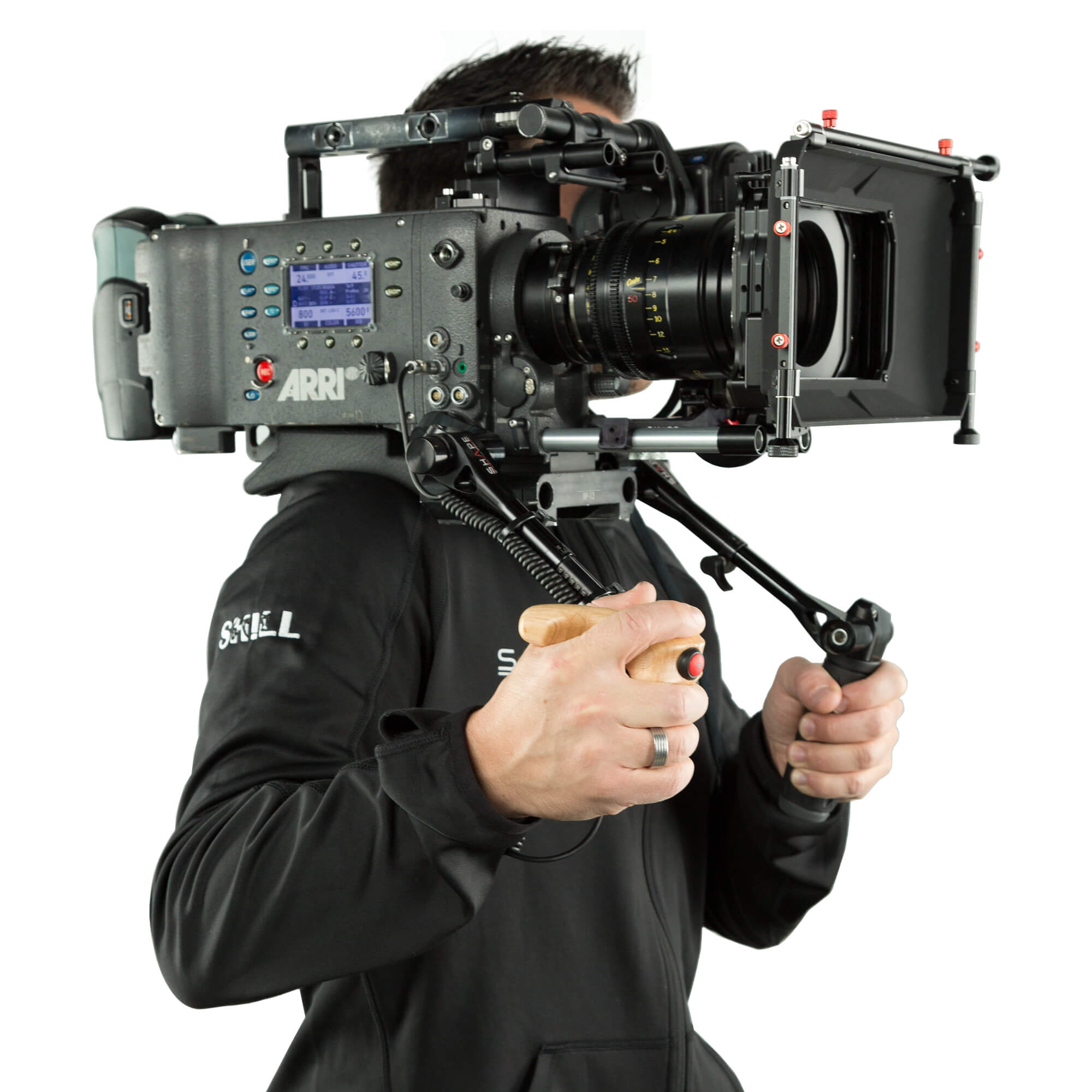 Arri camera stop & start grip telescopic Arri rosette - Image 3