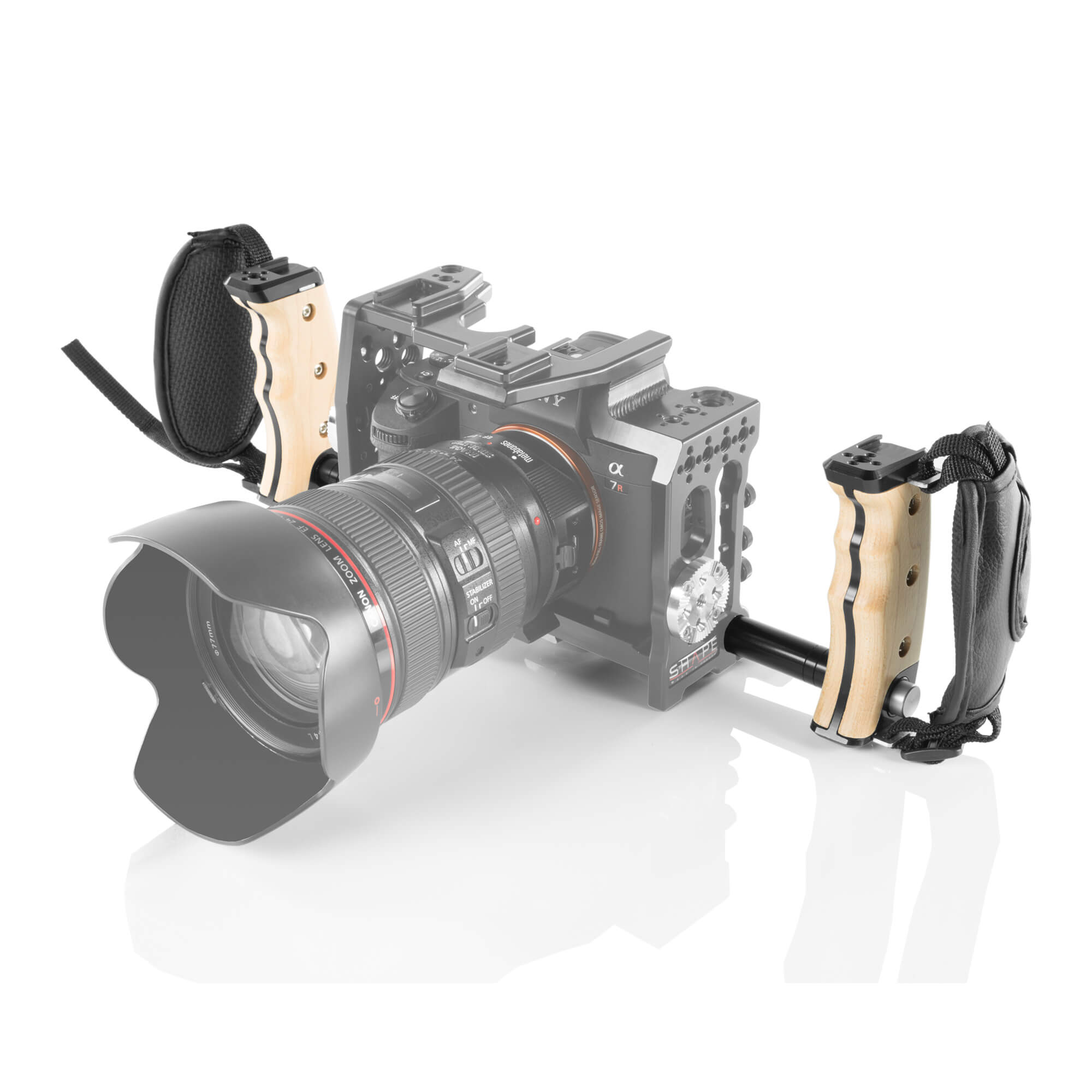 15 mm rod indexable left side wooden handle - Image 2