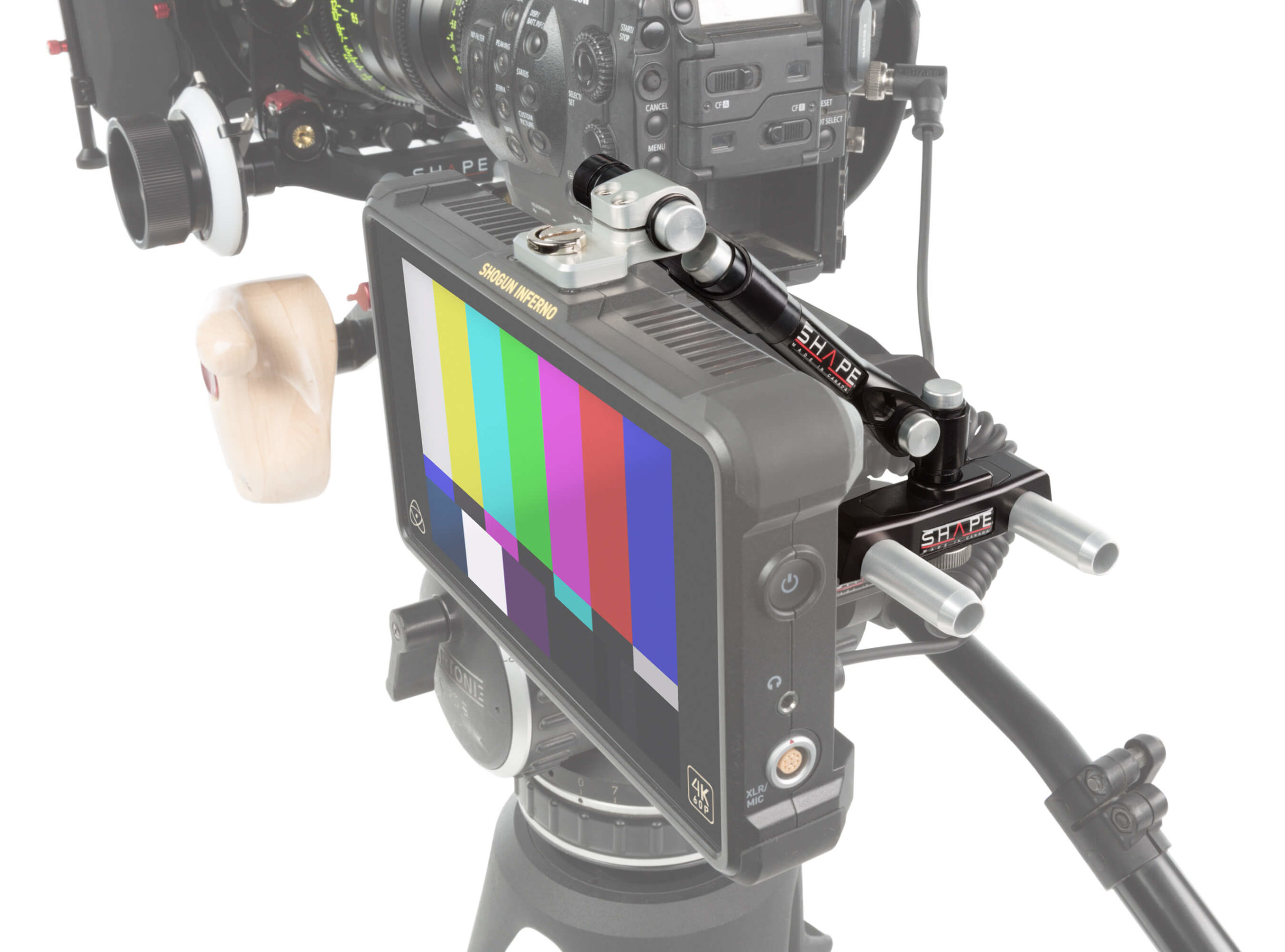 4 axis Push-Button arm 15 mm rod bloc - Image 4