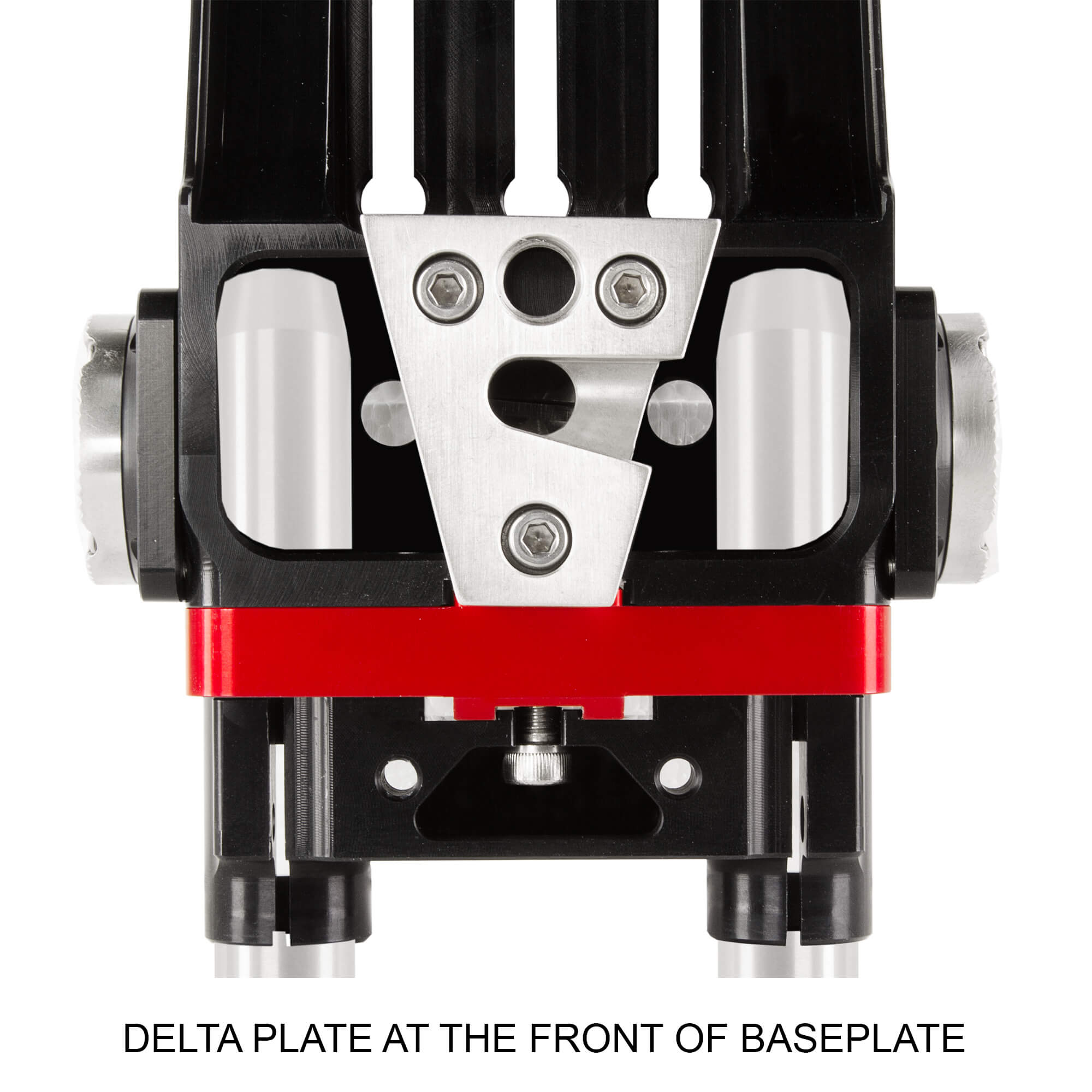 8000 v-lock quick release baseplate (BP0008), tripod plate and Telescopic ARRI rosettes handles - Image 8