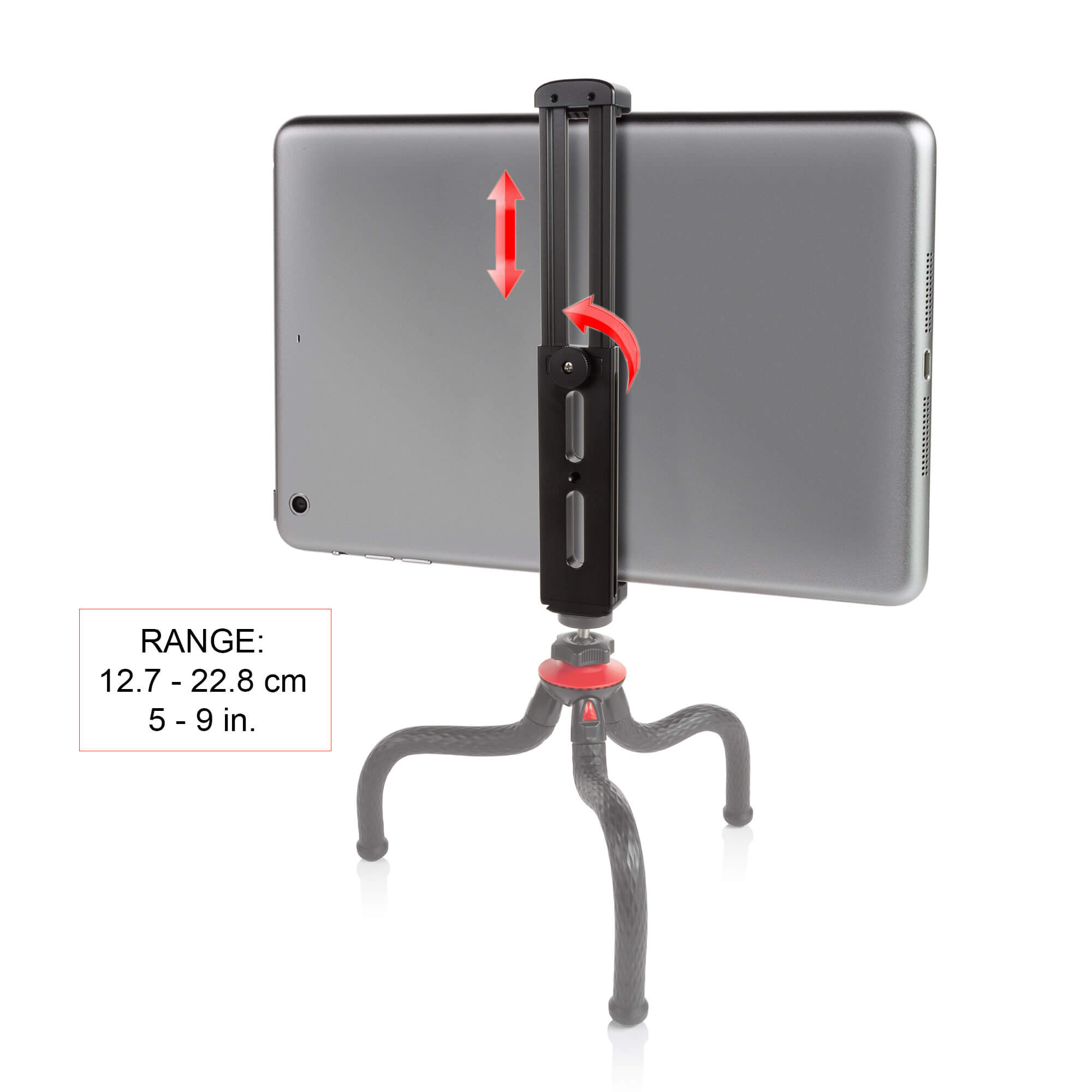 Aluminum tablet tripod mount with cold shoe - Image 6