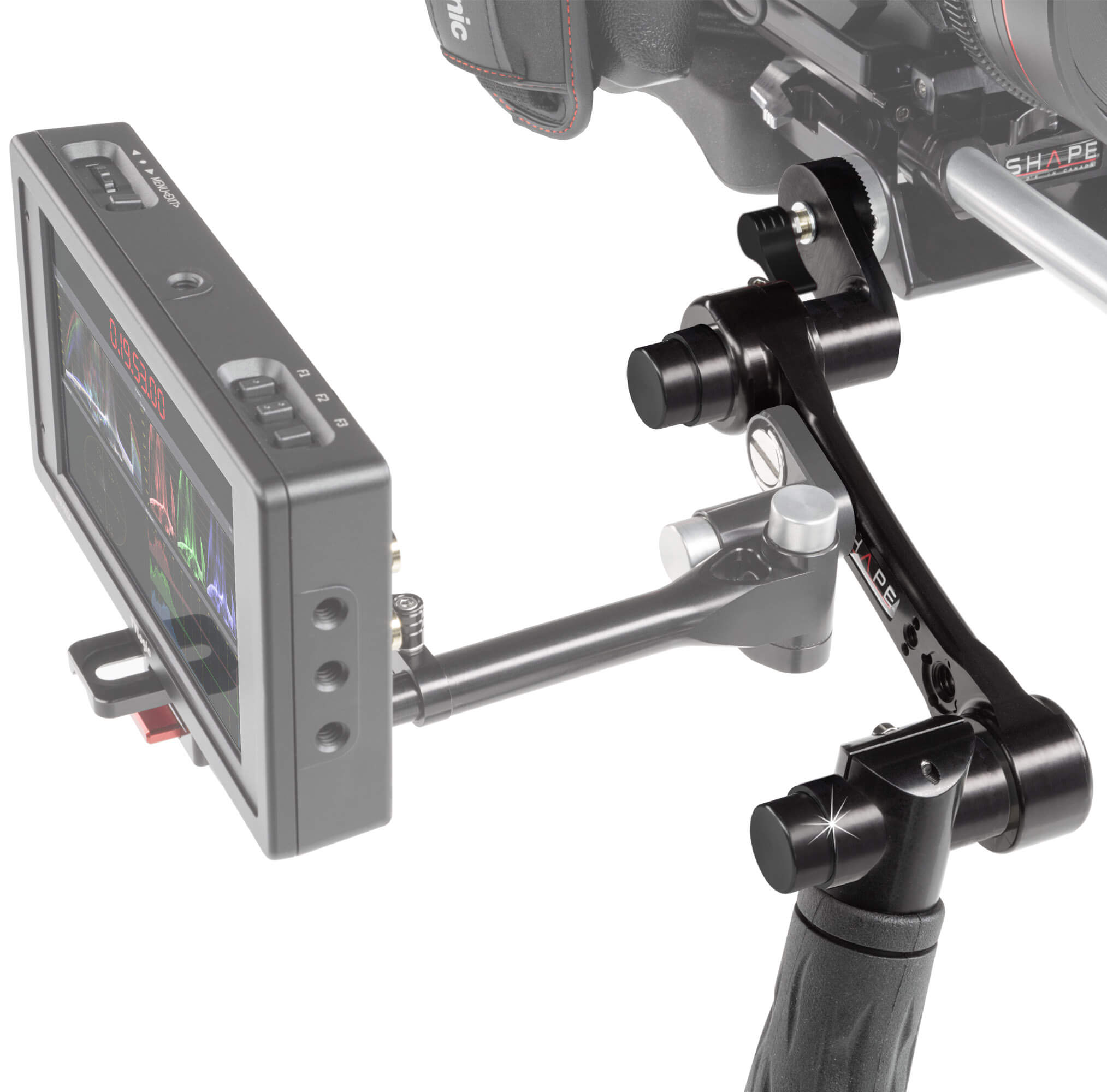 Compact quick handle Arri rosette black - Image 5