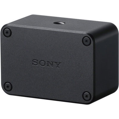 Sony control box for RX0 camera with durable black casing.