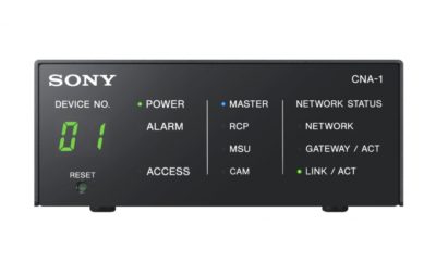Sony CNA-1 network control device for camera protocol conversion and management.