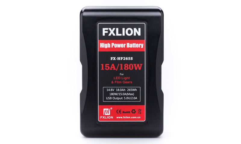 265Wh High Power Vmount battery, 14,8V. 15A/USB/DTAPE - Image 2