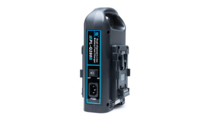 Dual‐channel V‐mount battery fast charger