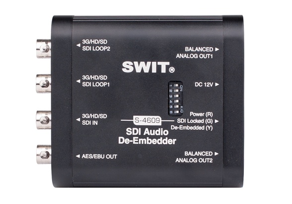 S-4609 SDI Audio De-Embedder