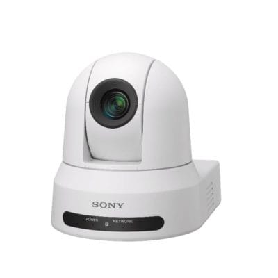 Sony HD PTZ camera with 12x optical zoom and 4K resolution.