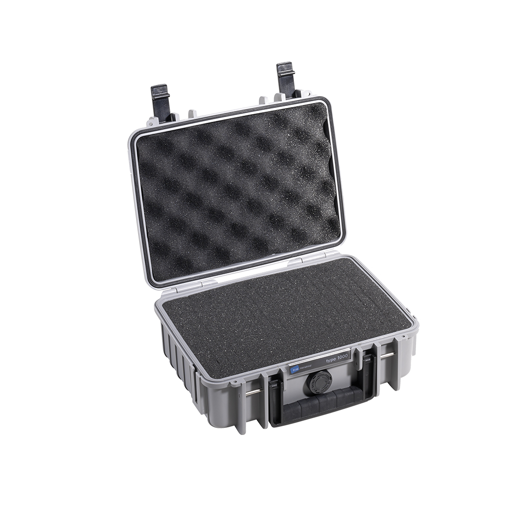 outdoor.cases 1000 with pre-cut foam (SI) (grey)