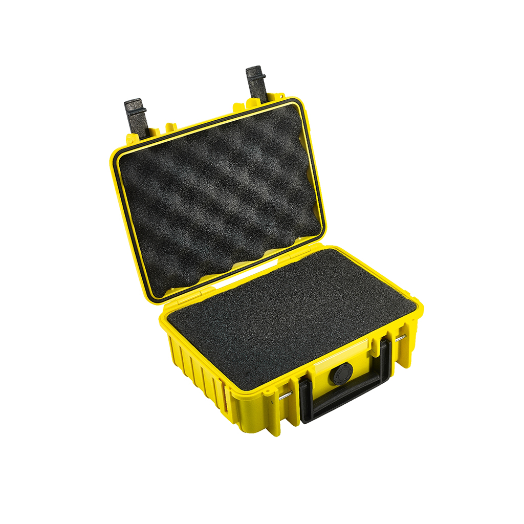 outdoor.cases 1000 with pre-cut foam (SI) (yellow)