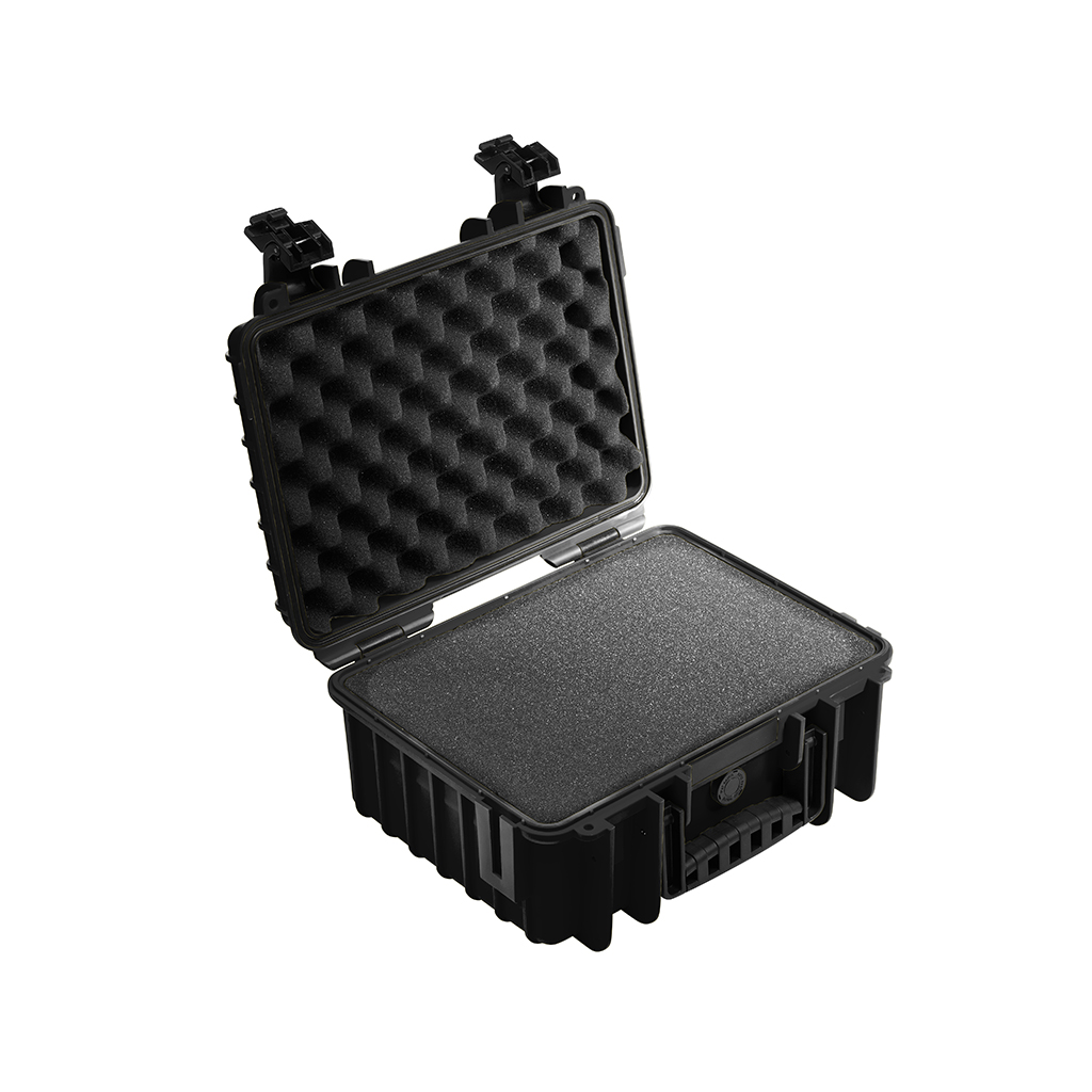 outdoor.cases 3000 with pre-cut foam (SI) (black)