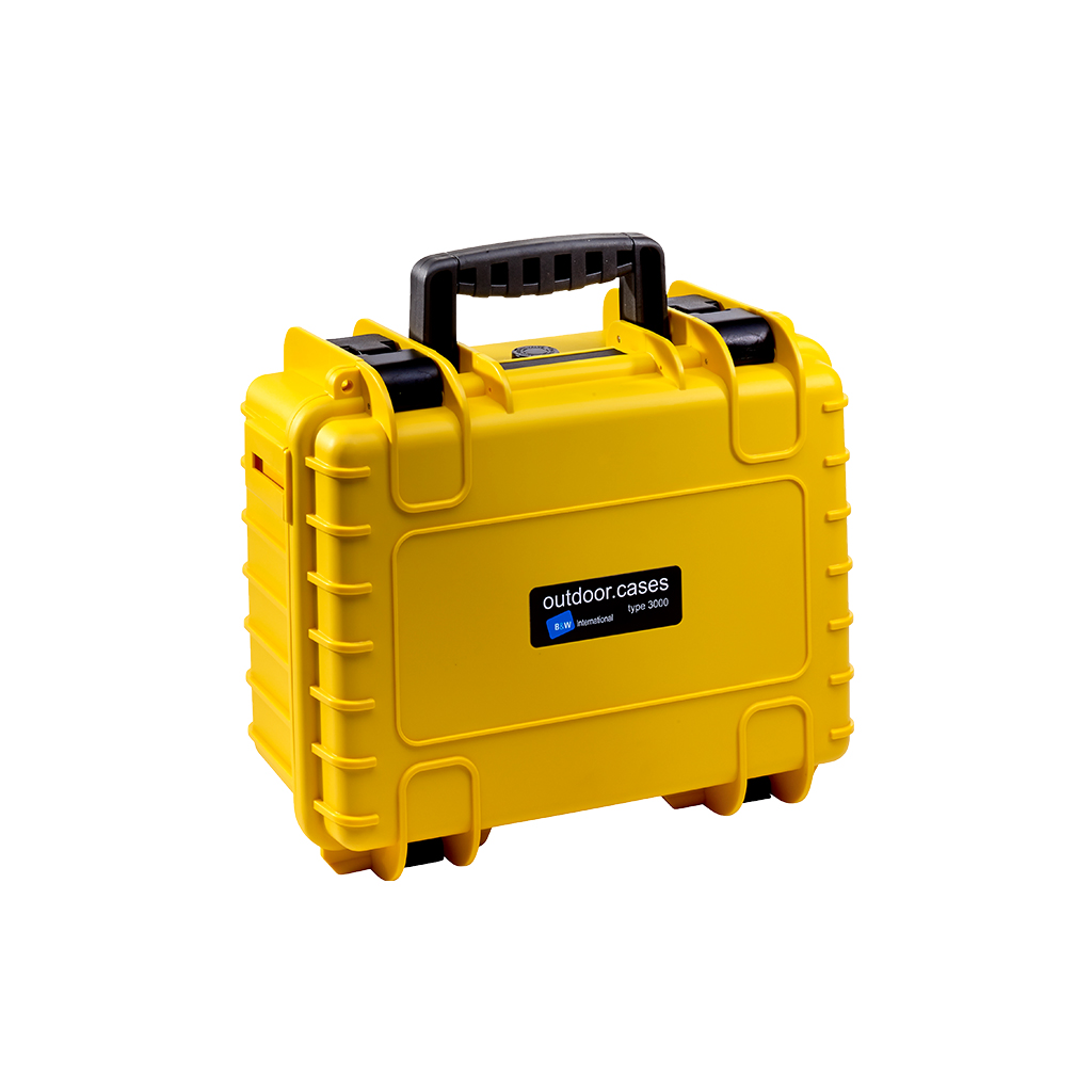 outdoor.cases 3000 with pre-cut foam (SI) (yellow) - Image 2