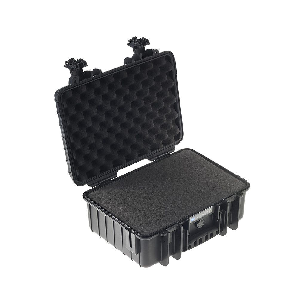 outdoor.cases 4000 with pre-cut foam (SI) (black )