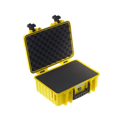 outdoor.cases 4000 with pre-cut foam (SI) (yellow)