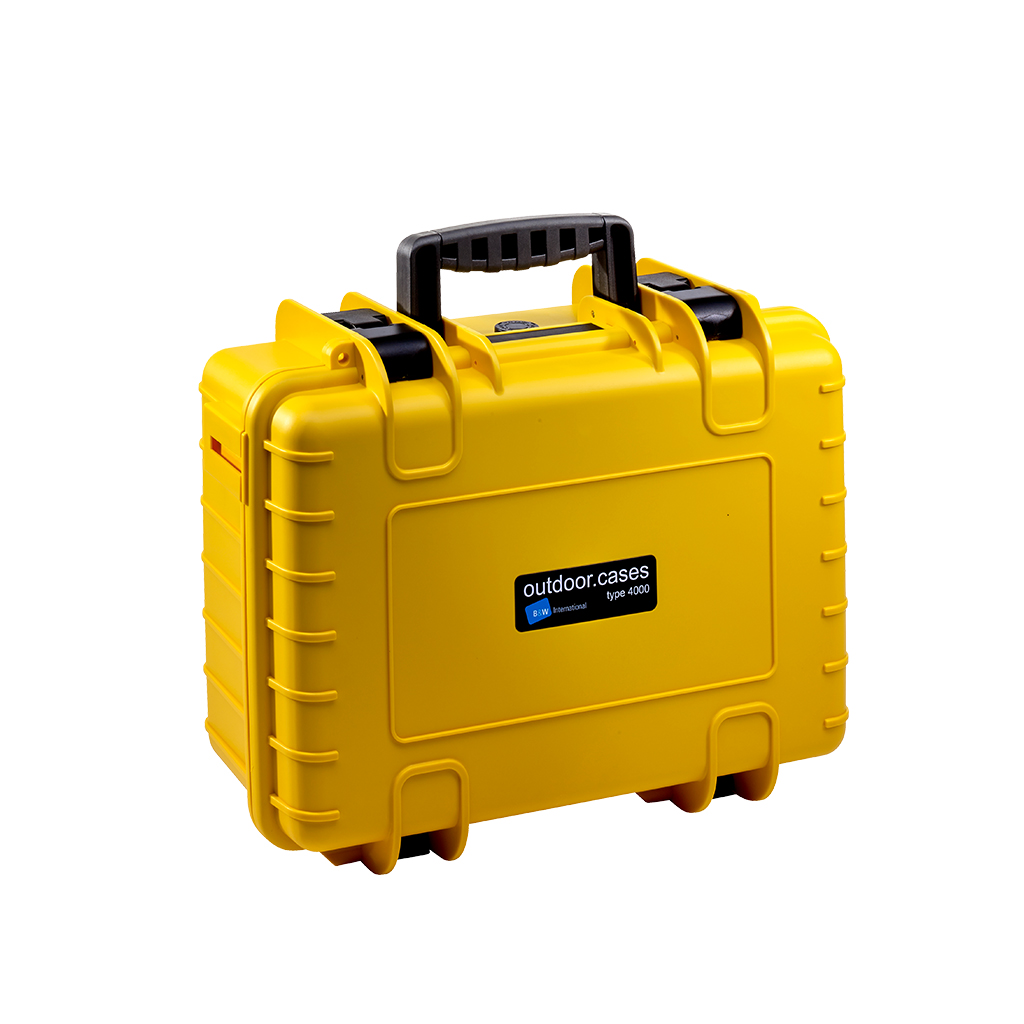 outdoor.cases 4000 with pre-cut foam (SI) (yellow) - Image 2