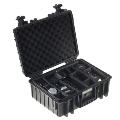 outdoor.cases 5000 with divider system (RPD) (black)