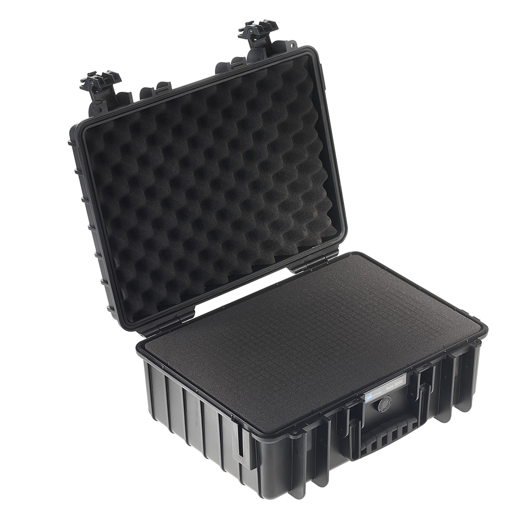 outdoor.cases 5000 with pre-cut foam (SI) (black)