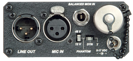 Battery-powered microphone preamplifier with headphone monitoring - Image 2
