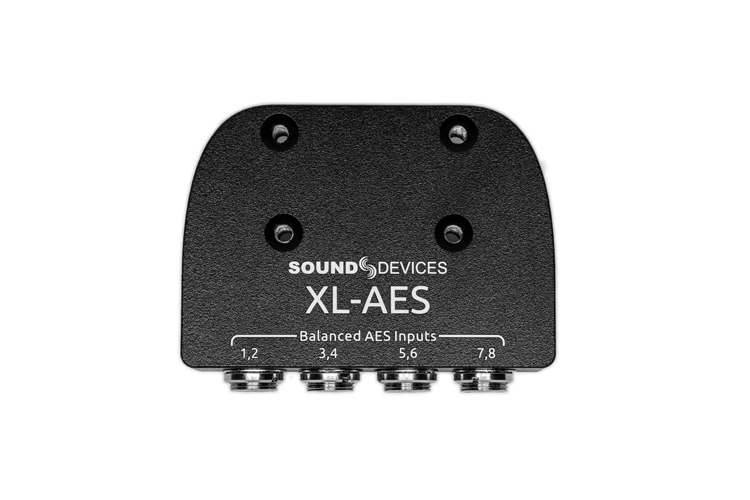 Sound Devices XL-AES balanced AES inputs audio interface device.