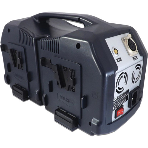 8-Channel Charger & Monitoring Utility for V-Mount Lithium-Ion Batteries