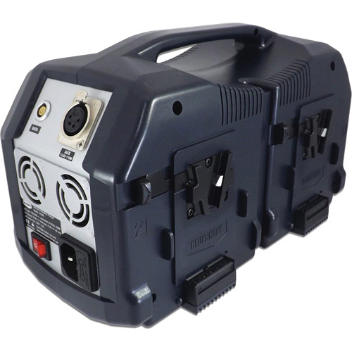 8-Channel Charger & Monitoring Utility for V-Mount Lithium-Ion Batteries