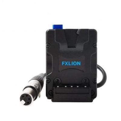 FXLION NANO V-Mount plate for Canon EOS C300 MKIII and C500 MKII cameras.