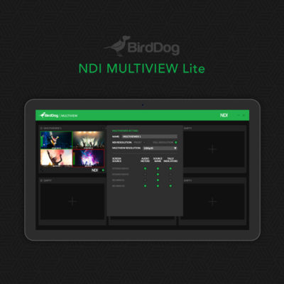 Multiview Pro - NDI Multiviewer Pro. Create up to six 4x4 outputs