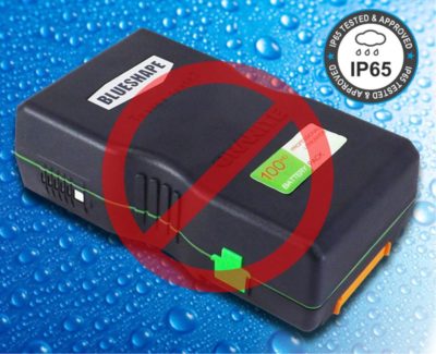 Medium sized Hi-Rate discharge GRANITE SPLASH battery pack, IP65 rated