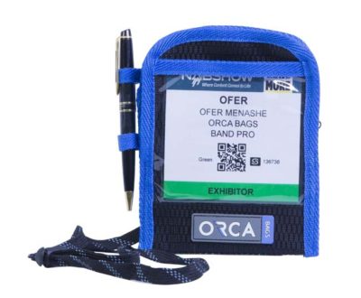 Orca Pouch with Belt Clip & Transparent Front for Zaxcom TRX-LA Series Transmitter Case Soft Cases & Bags OR-311