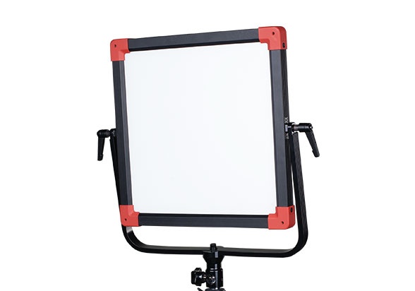 60W Portable Bi-color SMD Panel LED light (gold mount) - Image 3