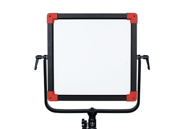 60W Portable Bi-color SMD Panel LED light (gold mount) - Image 2