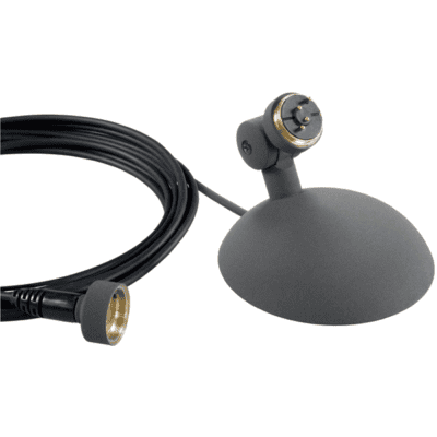 Metal table stand with cable for MKHC 80xx series devices.