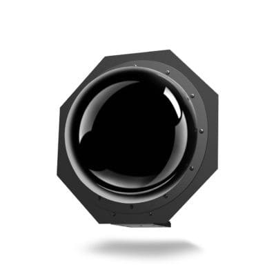 Passive directional circularly polarized antenna with N-plug and BNC adapter.