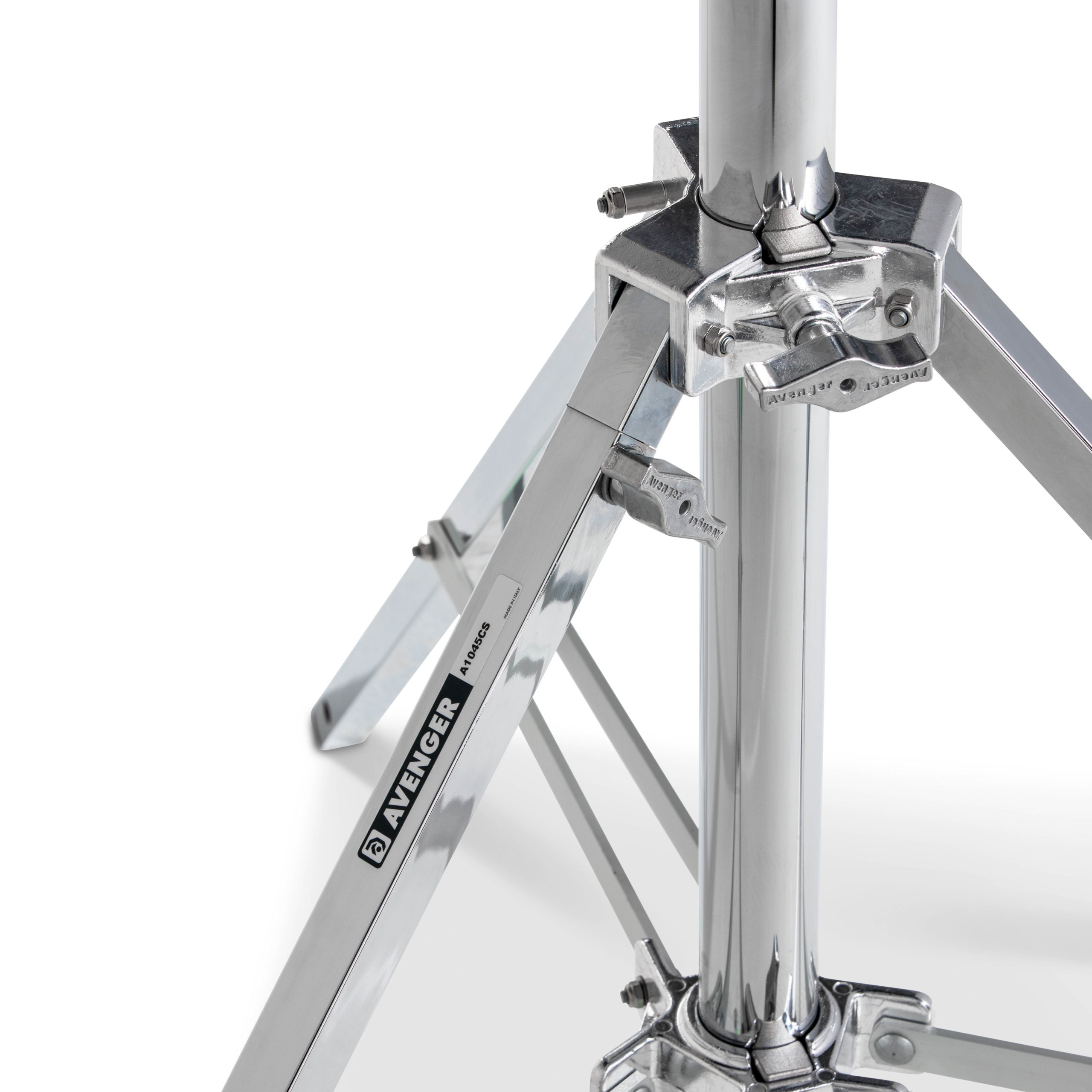 Avenger Combo Stand 45 Silver 450cm/178in Steel Triple Riser - Image 5