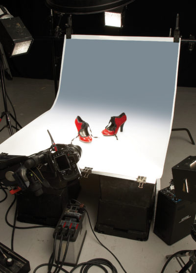 Colorama Colorgrad Background PVC110x170cm White/Grey