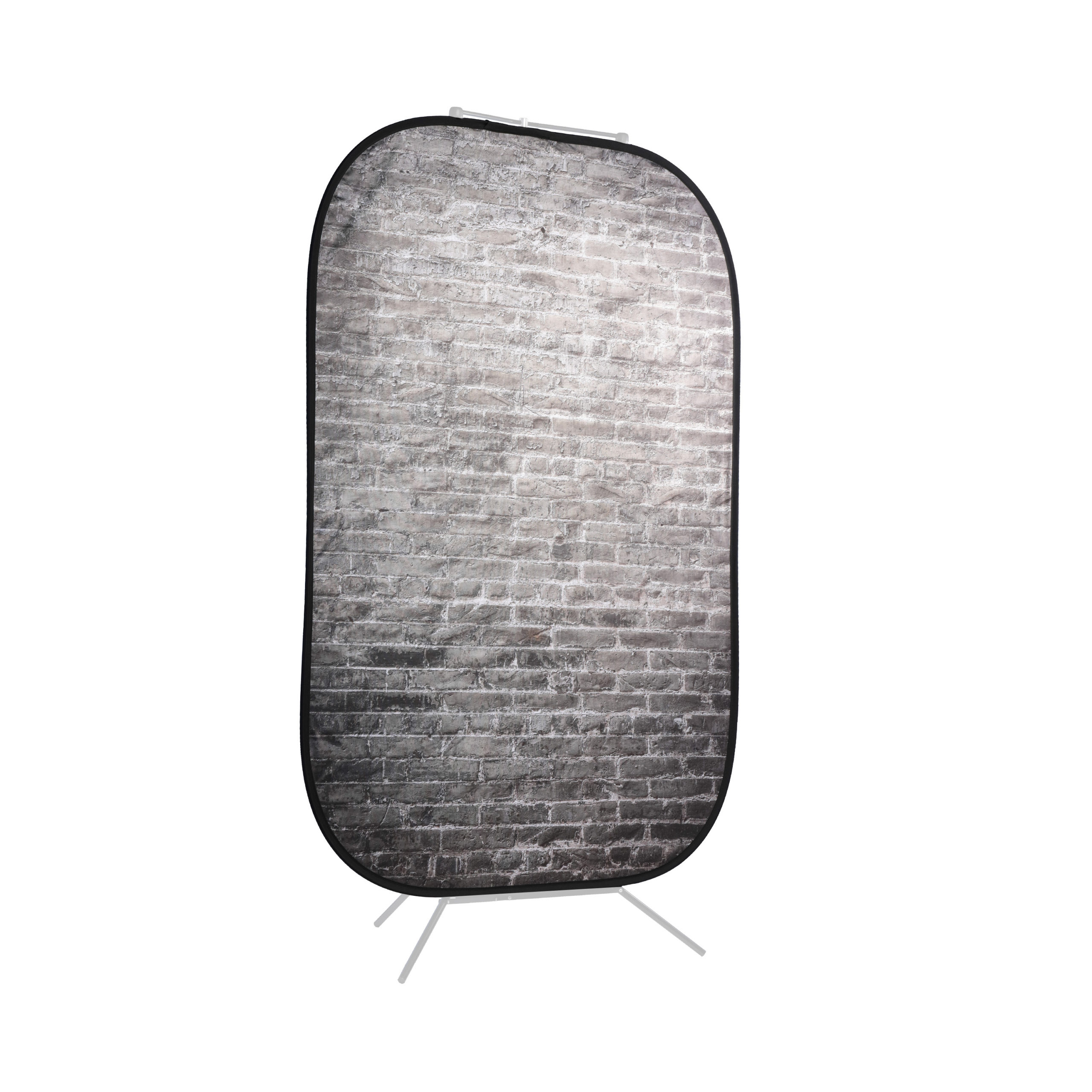 Urban Collapsible 1.5x2.1m Painted White/Industrl Grey Brick - Image 3