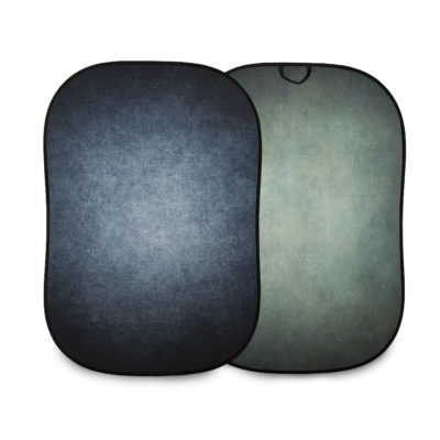 Vintage Collapsible 1.5 x 2.1m Ink/Sage