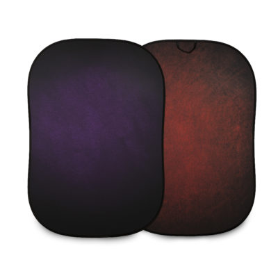 Vintage Collapsible 1.5 x 2.1m Aubergine/Crimson