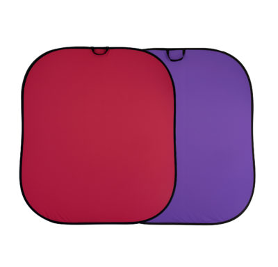 Plain Collapsible 1.8 x 2.15m Red/Purple
