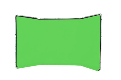 Panoramic Background 4m Chromakey Green