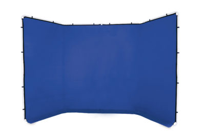 Panoramic Background Cover 4m Chroma Key Blue