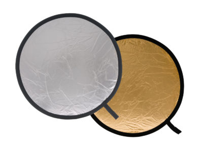 Collapsible Reflector 50cm Silver/Gold