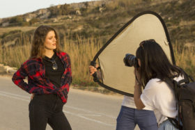 Trigrip Reflector 75cm Gold/White - Image 11