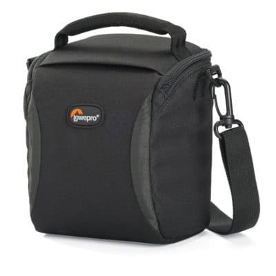 Lowepro camera bag for professional photography and equipment storage.